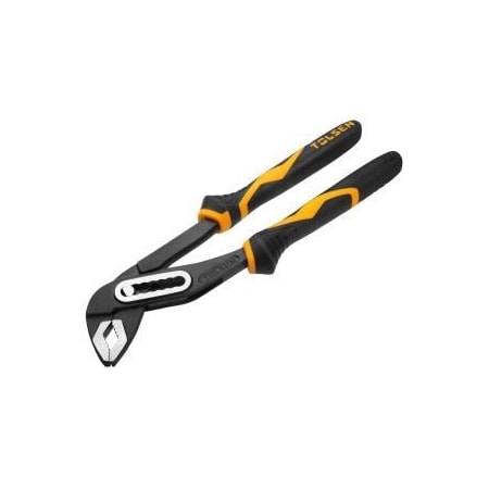 Tolsen Groove Joint Pliers 10 Industrial Cr-V, Black Finish 10029